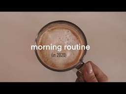 a 2020 fall morning routine