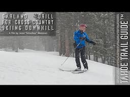 Garland Drill for XC Ski Downhill (Counter-Rotation, Angulation, Edge Control, Pressure Control)