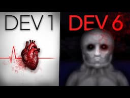 6 DEVS Make a GAME without COMMUNICATING! (Horror edition)