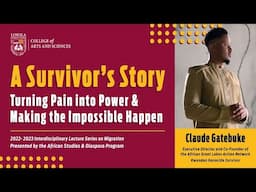 A Survivor's Story - Turning Pain Into Power & Making the Impossible Happen