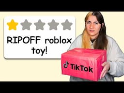 I bought the WORST Roblox items from tiktok shop