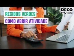 Recibos verdes: como abrir atividade no portal das Finanças