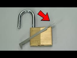 Picking a Common Locker Lock In Seconds ||  Sharing My Personal Lock At Work