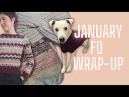 How much yarn did I use up in January? (Monthly Wrap Up 2025)