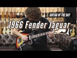 1966 Fender Jaguar Sunburst | Guitar of the Day