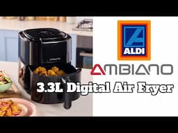 Aldi 3.3L Air Fryer | Compact Kitchen Companion