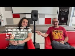 Conversatorio Genelec con Jero Cilveti y Morfi |  AES LAC 2023 en Ecuador