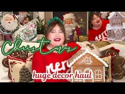 MY BIGGEST CHRISTMAS DECOR HAUL EVER!! CHRISTMAS 2024