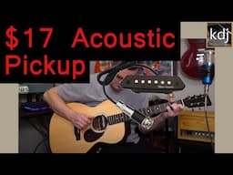 Affordable Acoustic Guitar Pickup - Installation, Tone Demo, & Review | Skysonic A-810