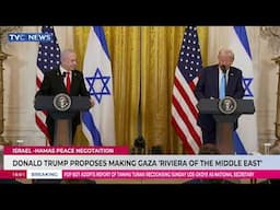 Donald Trump Proposes Making Gaza ''Riviera Of The Middle East'