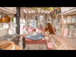 Cottage Core Van Tour 🌸  Solo female✌️ England🍃