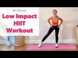 Low Impact HIIT Workout - Cardio Workout At Home No Equipment!