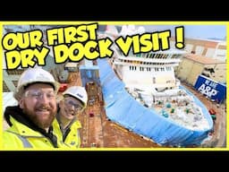 Our First DRY DOCK Visit: Behind the scenes of Fred. Olsen's Balmoral Refit!