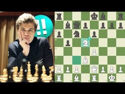 Magnus Carlsen CHOCA O PLANETA com Sacrifício de Ultra Longo Prazo!