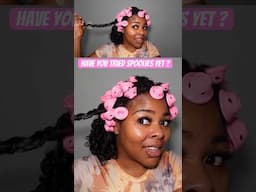 Have you tried spoolies yet friend? Keep up with my lastest vlogs!! #naturalhaircare #curlyhair