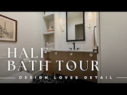 Small Bathroom Design - Revealing the Perfect New Build Half Bath