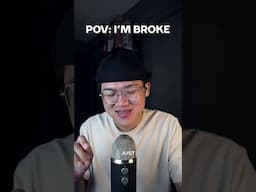 broke asmrtist be like #asmr