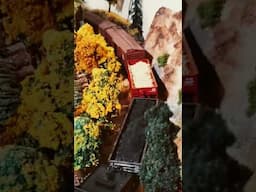 Fall colors on my HO Scale Layout #autumncolor #hoscaletrains #westernmaryland #hobbyshorts