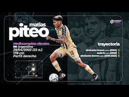 ▶️ Matias Piteo 🇦🇷 Mediocampista mixto ᴴᴰ