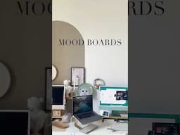 the quickest way to make a mood board as an  #interiordesigner #minitutorials #moodboard