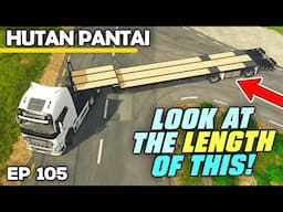 LOOK AT THE LENGTH OF THIS! | Farming Simulator 25 - Hutan Pantai | Episode 105