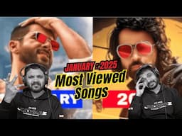 January 2025 : Top 30 Most Viewed Indian Songs