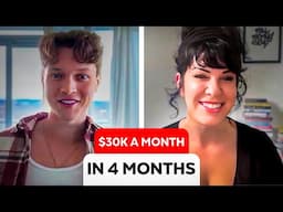 How Amanda hit $30k a month with copywriting in 4 months