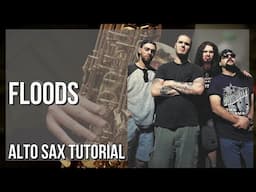 How to play Floods by Pantera on Alto Sax (Tutorial)