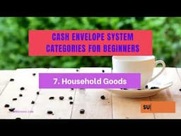 Cash Envelope System Categories For Beginners