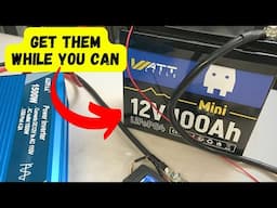 WattCycle 12V 100Ah Mini LiFePO4 Battery Test and Review