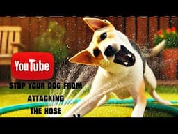 How to Stop Your Dog from Attacking the Hose!