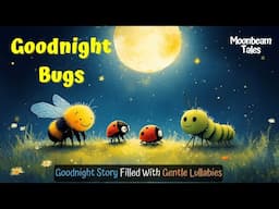 Goodnight bugs 🦋🌠 THE IDEAL Soothing Bedtime Stories for Babies and Toddlers📔 Read Aloud Book