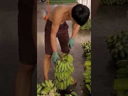 Fastest banana cutting skill!!!