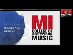 How to Secure Financial Aid & Scholarships at Musicians Institute | September 2024