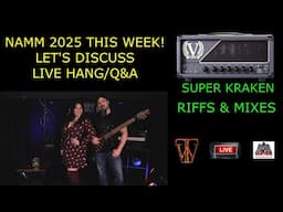 Victory The Super Kraken, NAMM 2025,  Live Hang/Q&A