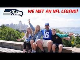 New Zealand Family see Seattle for the first time (NFL LEGEND AND AMAZING WEATHER!)