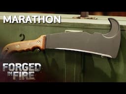 Most Extreme Blades SHOCK the Competition *Marathon* | Forged in Fire