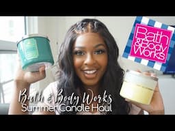 Bath & Body Works Candle Haul 2021