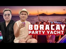 Our PARTY YACHT Experience in BORACAY!