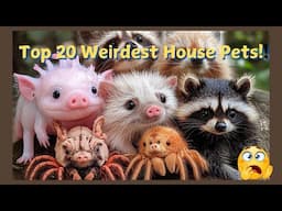 Top 20 Weirdest House Pets in The World!