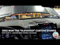 2022 Dodge RAM TRX "Elevated" Package - High-End Stereo Upgrade - Focal Utopia - Mosconi - Part 6