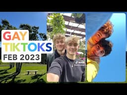 🌈 think i like you best when you're just with me and no one else 🥰 gay tiktoks 💅 february 2023