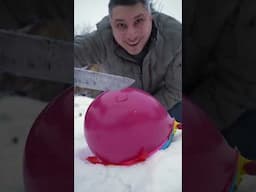 This Frozen Balloon Trick Will Blow Your Mind!