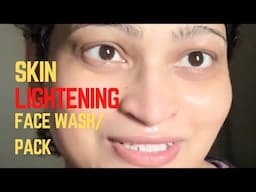 SUPER SKIN LIGHTENING FACE WASH & FACE PACK