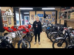 Inside Jess' Huge Inherited Classic Bike Collection & Prop Hire Business