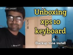 Unboxing Roland xps 10 || and backup installation guide