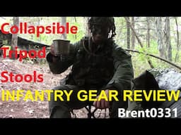 INFANTRY GEAR REVIEW:  Collapsible Tripod Stools