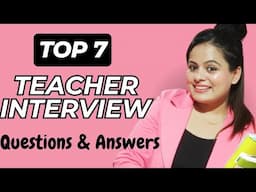 Teacher Interview Questions & Answers | (How to PREPARE for a TEACHER JOB INTERVIEW!)