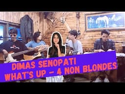 ITALIAN GIRL react to INDONESIAN ARTIST DIMAS SENOPATI - 4 Non Blondes|What's up