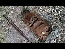 ancient metal detecting √ We found ancient abandoned treasures hidden underground